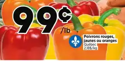 Val-Mont Polivrons roges, jaunes ou oranges offer