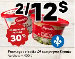 Val-Mont Fromages ricotta Di campagna Saputo offer