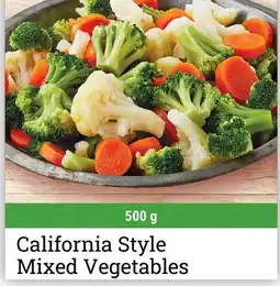 M & M Food Market California Style Mixed Vegetables offer