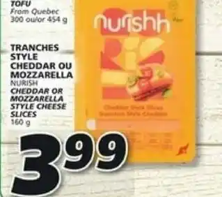 IGA Tranches Style Cheddar Ou Mozzarella offer