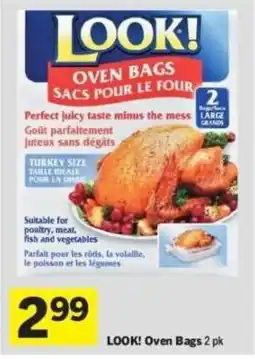 Co-op Look! oven bags offer