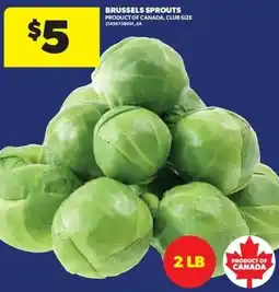 Real Canadian Superstore Brussels sprouts offer