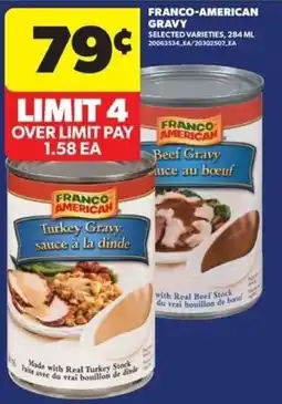 Real Canadian Superstore Franco American gravy offer