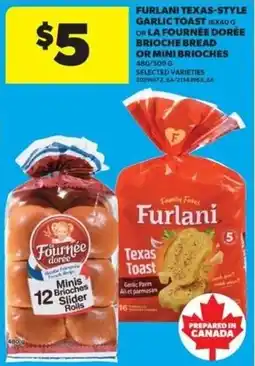 Real Canadian Superstore Furlani texas-style garlic toast offer