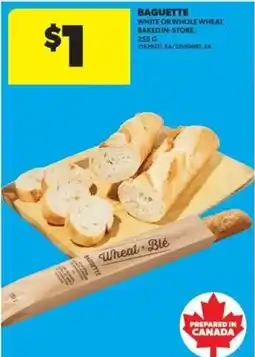 Real Canadian Superstore Baguette offer