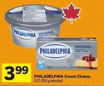 Philadelphia cream cheese