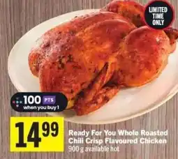 Co-op Ready For You Whole Roasted Chili Crisp Flavoured Chicken offer