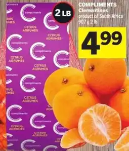 Co-op Compliments clementines offer