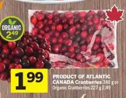 Co-op Cranberries offer