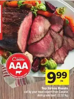 Co-op Top Sirloin Roasts offer