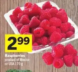 Co-op Raspberries offer