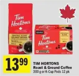 Co-op Tim Hortons Roast & Ground Coffee offer