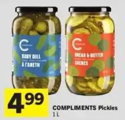 Co-op Compliments Pickles offer