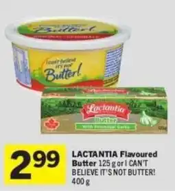 Co-op Lactantia flavoured butter offer