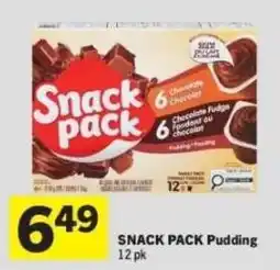 Co-op Snack Pack Pudding offer