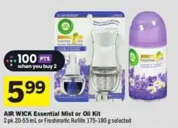 Co-op Air Wick Essential Mist or Oil Kit offer