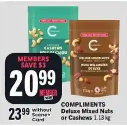 Co-op Compliments Deluxe Mixed Nuts or Cashews offer