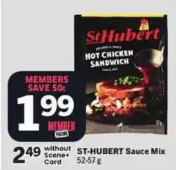 Co-op St Hubert Hot Chicken Sandwich Sauce Mix offer