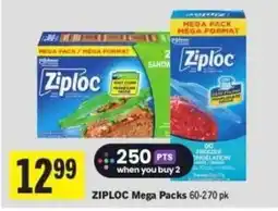 Co-op Ziploc Mega Packs offer