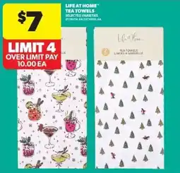Real Canadian Superstore Life at Home tea towels offer