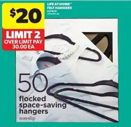 Real Canadian Superstore Life at Home felt hangers offer