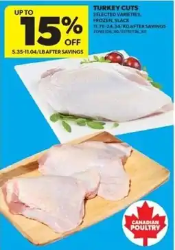 Real Canadian Superstore Canadian Poultry turkey cuts offer