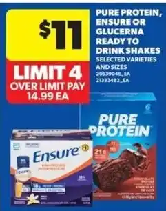 Real Canadian Superstore Ensure pure protein offer
