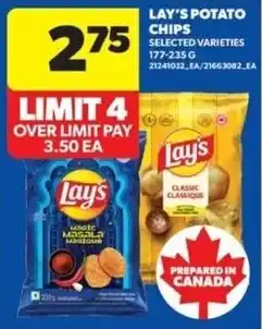 Real Canadian Superstore Lay's potato chips offer