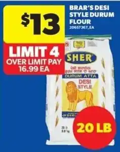 Real Canadian Superstore Sher durum style desi flour offer