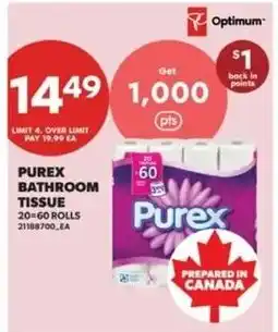 Real Canadian Superstore Purex bathroom tissue offer