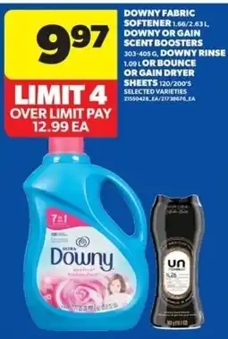 Real Canadian Superstore Downy fabric softener offer