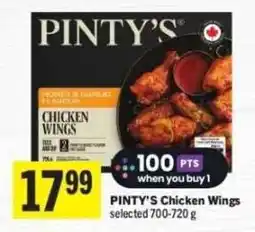Co-op Pinty's chicken wings offer