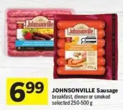 Co-op Johnsonville Sausage offer