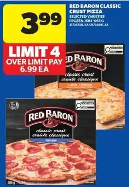 Real Canadian Superstore Red Baron classic crust pizza offer