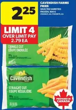 Real Canadian Superstore Cavendish Farms fries offer