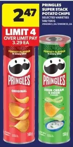 Real Canadian Superstore Pringles super stack potato chips offer