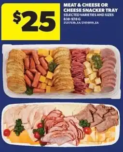 Real Canadian Superstore Meat & Cheese Or Cheese Snack Tray offer