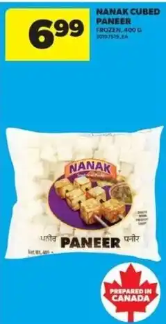 Real Canadian Superstore Nanak cubed paneer offer