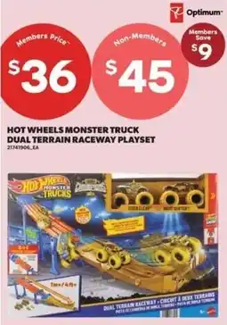Real Canadian Superstore Hot wheels monster trucks dual terrain raceway playset offer