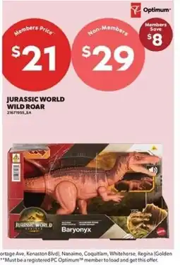 Real Canadian Superstore Jurassic World Baryonyx offer