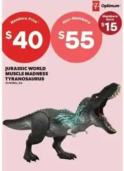 Real Canadian Superstore Optimum Jurassic World Muscle Madness Tyrannosaurus offer