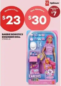 Real Canadian Superstore Barbie robotics engineer doll offer