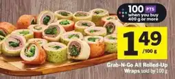 Co-op Grab-N-Go All Rolled-Up Wraps offer