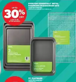 Real Canadian Superstore Everyday Essentials metal bakeware or bakeware sets offer