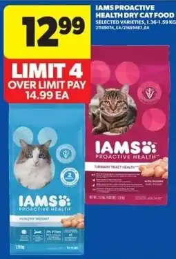 Real Canadian Superstore Iams proactive health dry cat food offer