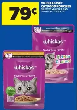 Real Canadian Superstore Whiskas wet cat food pouches offer