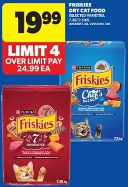 Real Canadian Superstore Friskies dry cat food offer