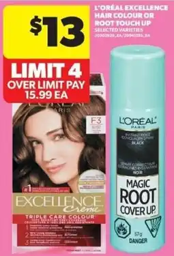 Real Canadian Superstore L'oreal excellence hair colour or root touch up offer