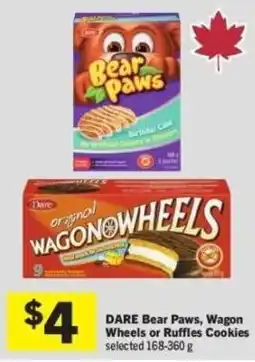 Co-op Dare Bear Paws, Wagon Wheels or Ruffles Cookies offer