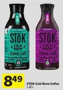 Co-op Stok cold brew coffee offer
